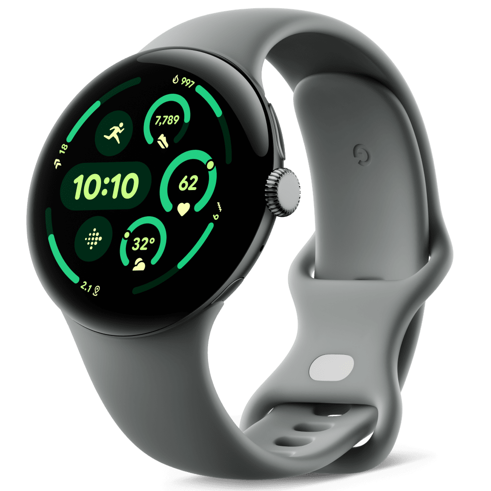 Google Pixel Watch 3 45mm 4G LTE - Matte Hazel with Hazel Band