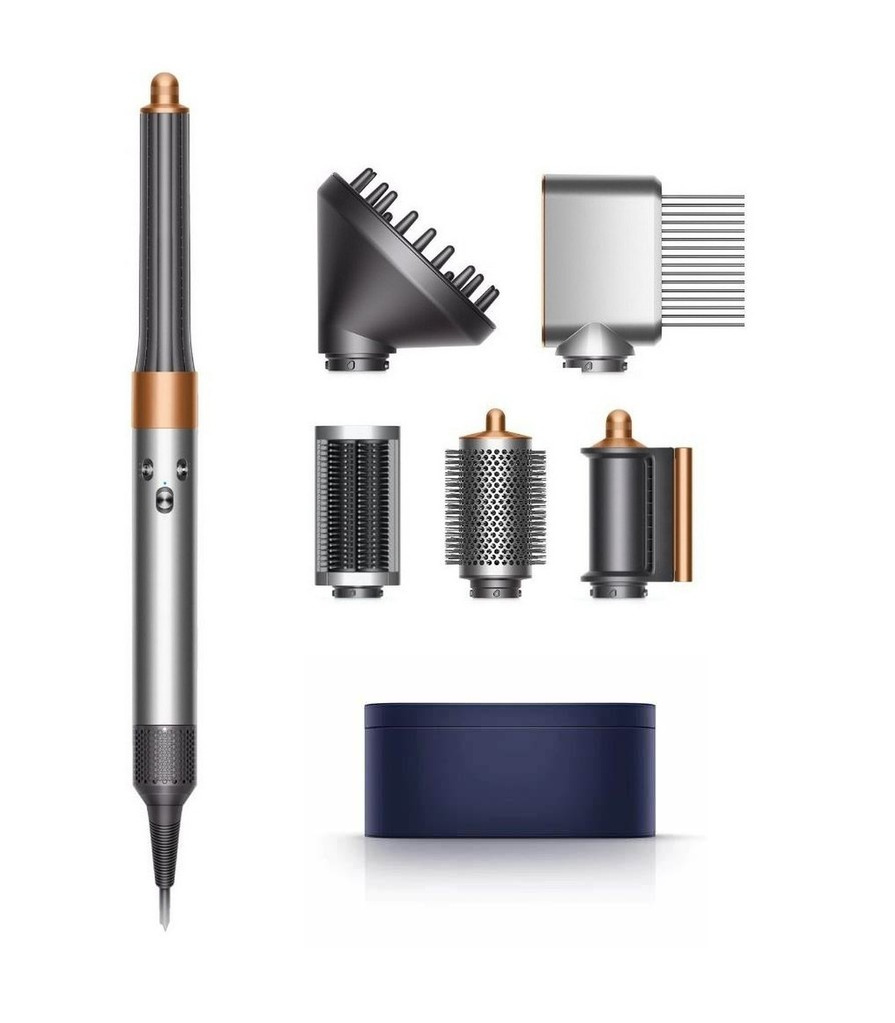 Маша за коса Dyson Airwrap HS05 Complete Long Diffuse Set - Nickel Copper