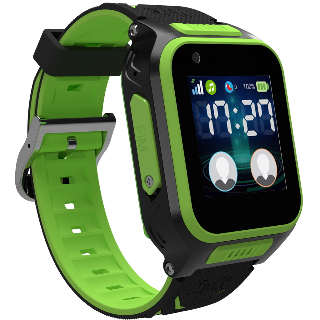 Детски смарт часовник MyKi Watch 4 LTE - Black Green