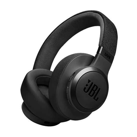 Bluetooth слушалки JBL Live 770NC headphones - Black