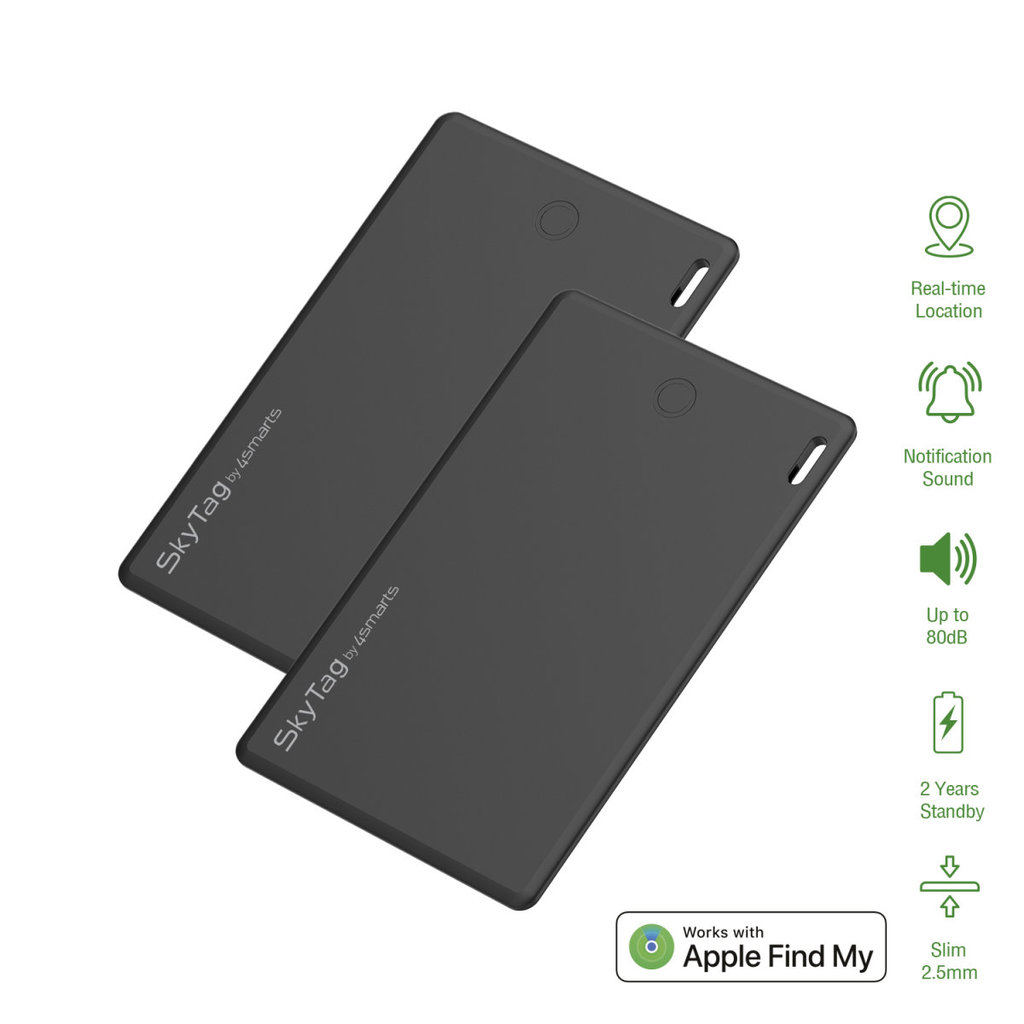 4smarts SkyTag Wallet 2 pack - AirTag за Apple Find My проследяване