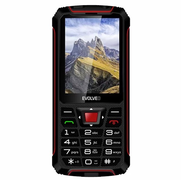 EVOLVEO StrongPhone W4 red