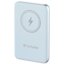 Verbatim Wireless Battery Pack 10000mAh 20W UBS-C 15W Wireless - Blue