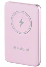 Verbatim Wireless Battery Pack 10000mAh 20W UBS-C 15W Wireless - Pink