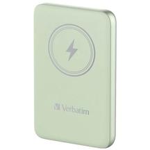 Verbatim Wireless Battery Pack 10000mAh 20W UBS-C 15W Wireless - Green