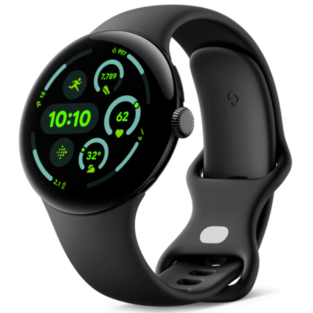 Google Pixel Watch 3 45mm 4G LTE - Matte Black 