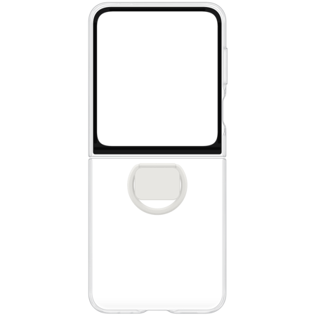 Clear Case Transparent with Ring за Samsung Galaxy Z Flip 6