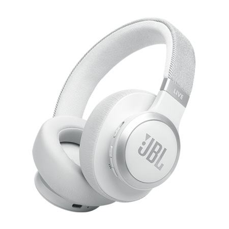 Bluetooth слушалки JBL Live 770NC headphones - White