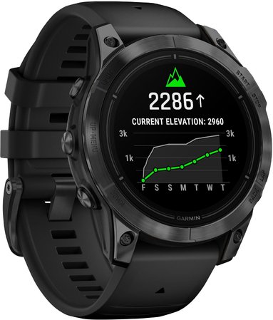 Garmin epix Pro Gen 2 47 мм Standard Edition - Slate Grey с Black каишка