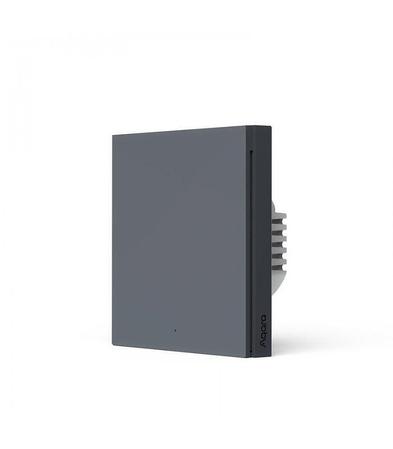 Aqara Smart Wall Switch H1 EU Dark Gray (with Neutral, Single Rocker)