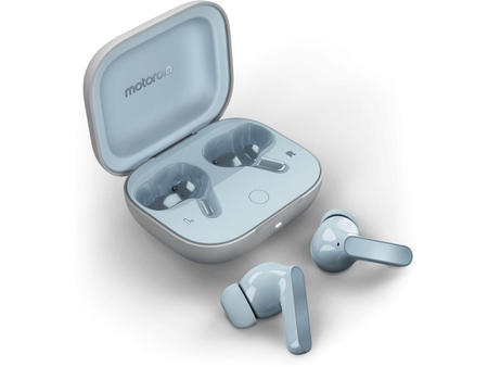 Bluetooth TWS слушалки Motorola Buds - Glacier Blue