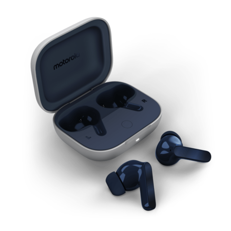 Bluetooth TWS слушалки Motorola Buds - Starlight Blue