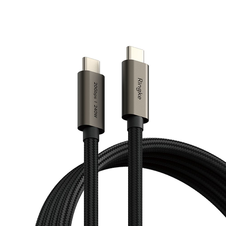 Ringke USB-C 3.2 Gen 240W 2m кабел с оплетка