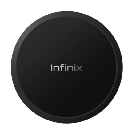 Безжично зарядно Infinix 15W Wireless Fast Charger Pad