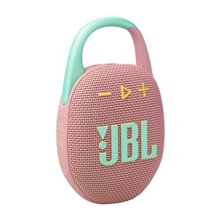 Безжична тонколона JBL Clip 5 - Pink