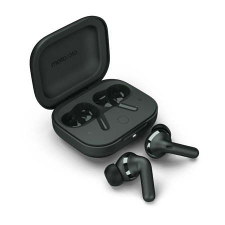 Bluetooth TWS слушалки Motorola Buds+ Plus - Forest Grey