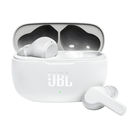 Bluetooth JBL Wave 200TWS Wireless In-Ear Headphones - White