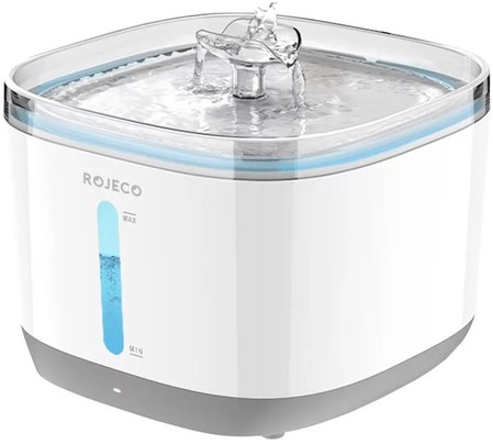 Смарт автоматичен диспенсър за вода за домашни любимци Rojeco Wireless 2.5L Smart Pet Fountain