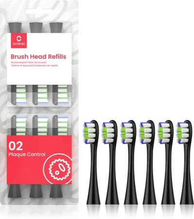 Резервни глави за електрическа четка за зъби Oclean Plaque control Brush Head (6 броя)