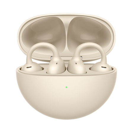 Bluetooth TWS слушалки Huawei FreeClip - Beige