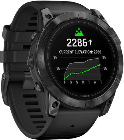 Garmin epix Pro Gen 2 51 мм Standard Edition - Slate Grey с Black каишка