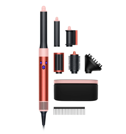 Маша за коса Dyson Airwrap HS05 Complete Long Volumise Set - Strawberry Bronze/Blush Pink