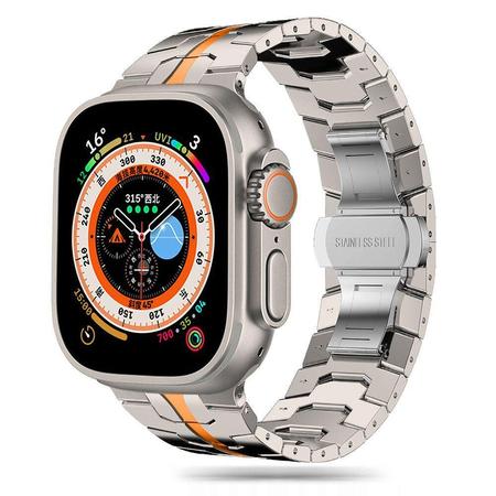 Метална каишка за Apple Watch Ultra (49 мм) - Titanium&Orange