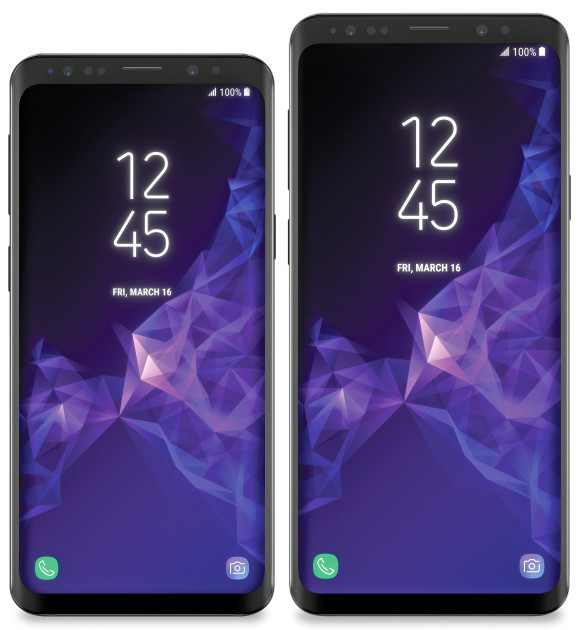 Появиха се рендъри на Galaxy S9 и Galaxy S9+